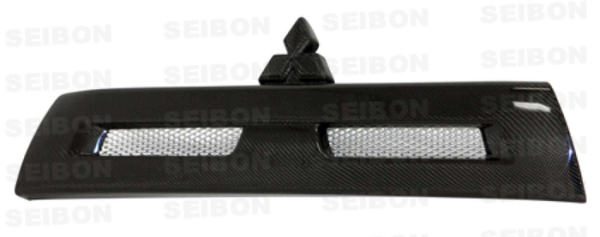 Picture of Seibon 08-10 Mitsubishi Lancer Evo X OEM Carbon Fiber Front Grill