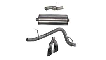 Picture of Corsa 2015-2020 GMC Yukon Denali 6-2L V8 Single Side Exit Cat-Back Exhaust w- Polished Black Tips