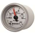 Picture of Autometer Ultra-Lite II 52mm 30 in Hg-20 psi Mechanical Boost-Vacuum Gauge