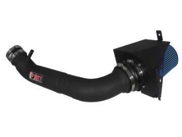 Picture of Injen 09-10 Ford F-150 2 valve V8 4-6L Wrinkle Black Power-Flow Air Intake System