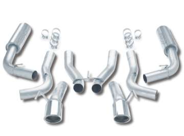 Picture of Borla 96-02 Viper GTS-R-T-10 Coupe-Convertible 2dr w- 2-5in Inlets SS Catback Exhaust System