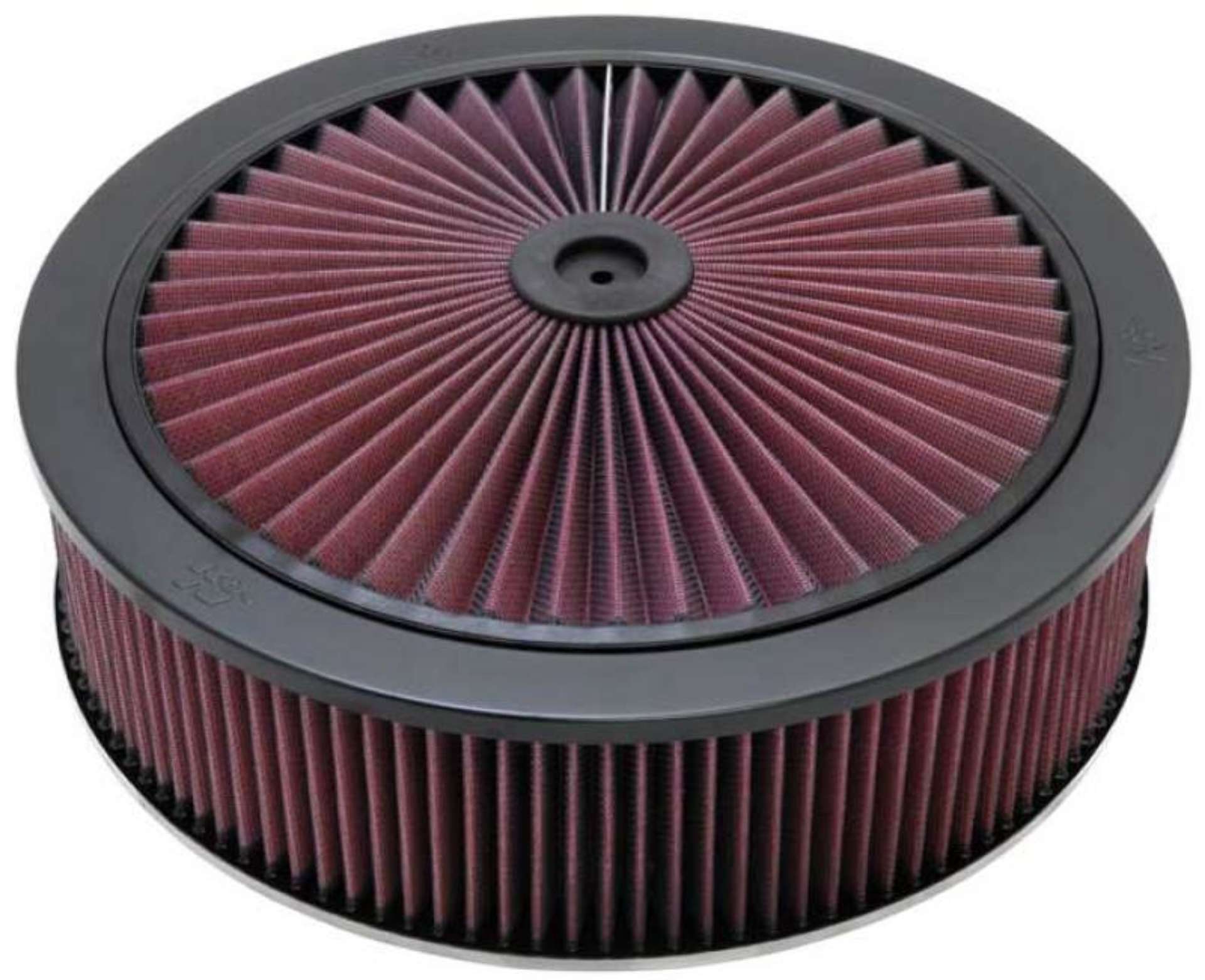 Picture of K&N X-Stream Top Filter Black 14 inch OD 5-125 inch Neck Flange 5-875 inch H