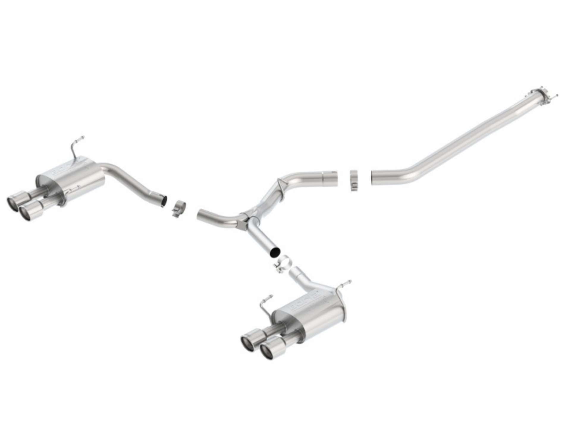 Picture of Borla 11-14 Subaru Impreza WRX-STI Sedan 4dr ATAK SS Catback Exhaust