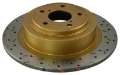 Picture of DBA 01-04 Outback 2-5L-3-0 H6 Rear Drilled & Slotted 4000 Series Rotor