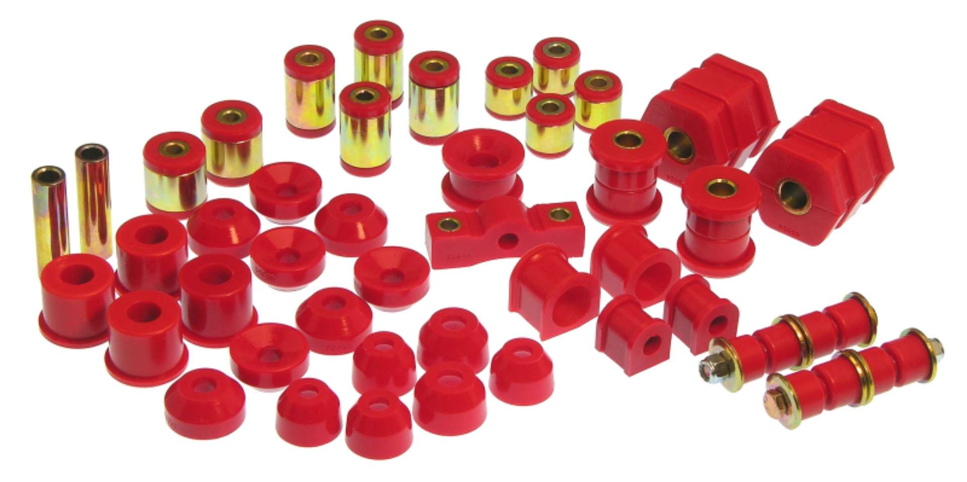 Picture of Prothane 99-00 Honda Civic Total Kit - Red