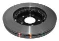 Picture of DBA 05-10 Ford Mustang GT - 11-13 V6 Front Slotted 5000 Series 2 Piece Rotor Assembled w- Black Hat