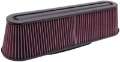 Picture of K&N Filter Universal Air Filter Carbon Fiber Top-Base Oval FLG- 8-3-4 x 3-1-4 4-5-8H