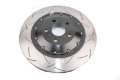 Picture of DBA 97-04 Corvette C5-C6 Front Slotted 5000 Series 2 Piece Rotor Assembled w- Black Hat