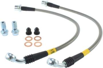 Picture of StopTech 06-08 Lexus IS350 - 06 GS300-GS430 Stainless Steel Front Brake Lines