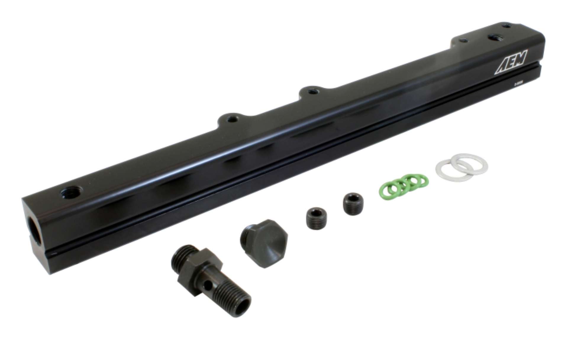 Picture of AEM 96-00 Civic CX-DX-LX-EX & 96-97 Del Sol S-Si Black Fuel Rail