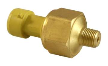 Picture of AEM 150 PSIg MAP Brass Sensor Kit Includes 150 PSIg Brass Sensor & 12in Flying Lead Connector