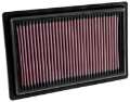 Picture of K&N Replacement Panel Air Filter 2015 Mercedes Benz C250 2-0L L4