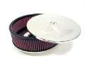 Picture of K&N Marine 8in ID x 9in OD x 2-75in H Round Straight Flame Arrestor