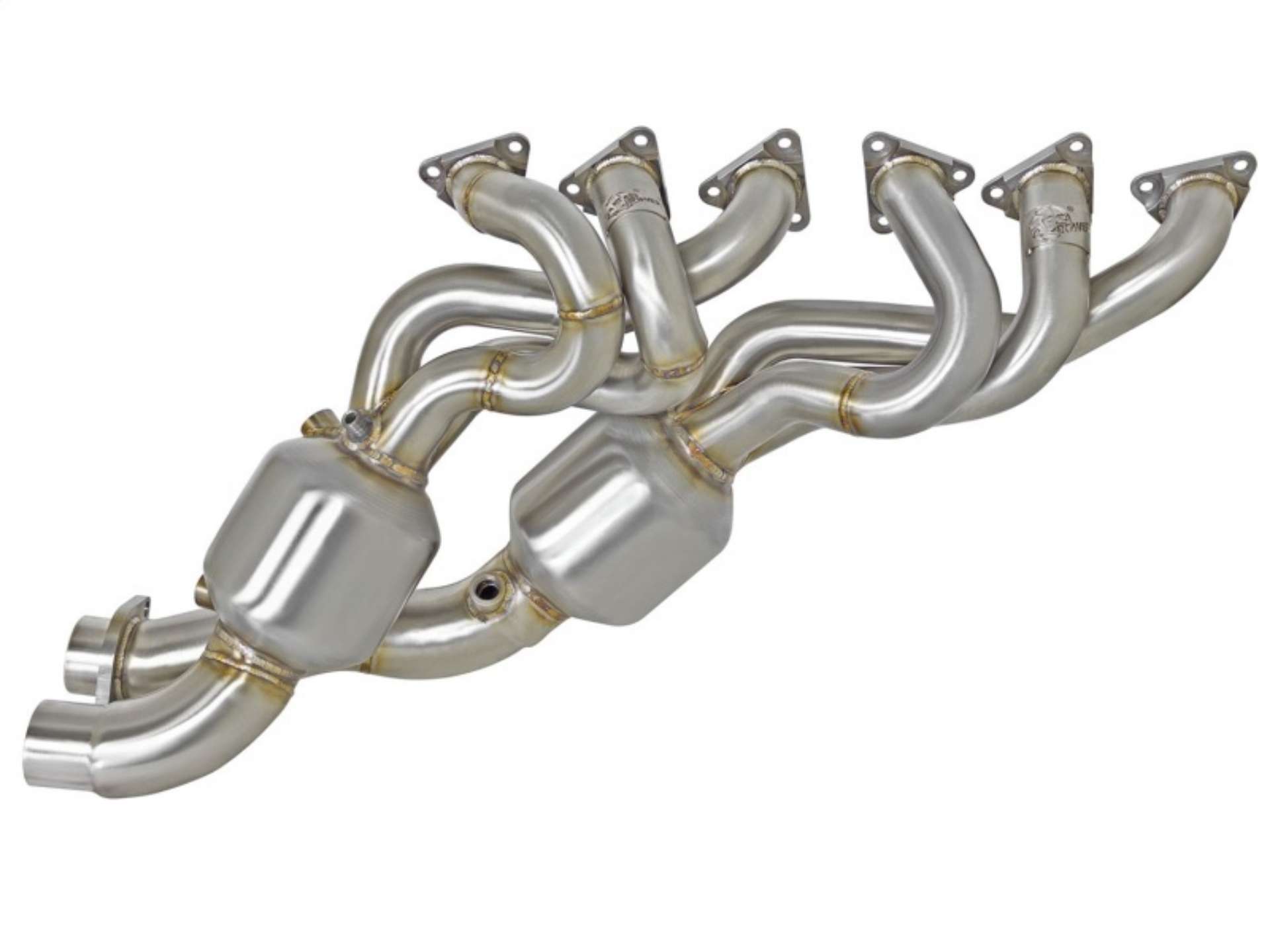 Picture of aFe Twisted Steel Headers Catted 01-06 BMW M3 L6-3-2L S54