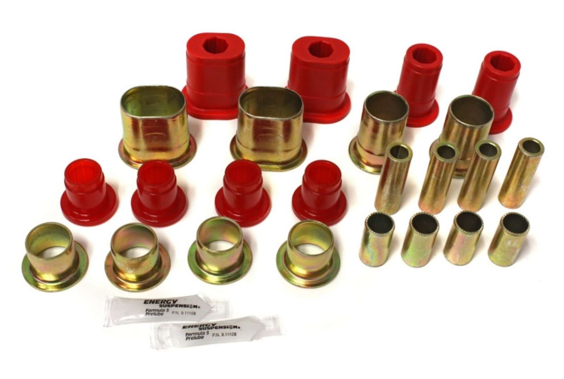 Picture of Energy Suspension Universal Red Front Control Arm Bushing Set - Complete Set