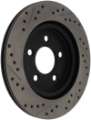 Picture of StopTech 05-10 Ford Mustang Slotted & Drilled Right Rear Rotor