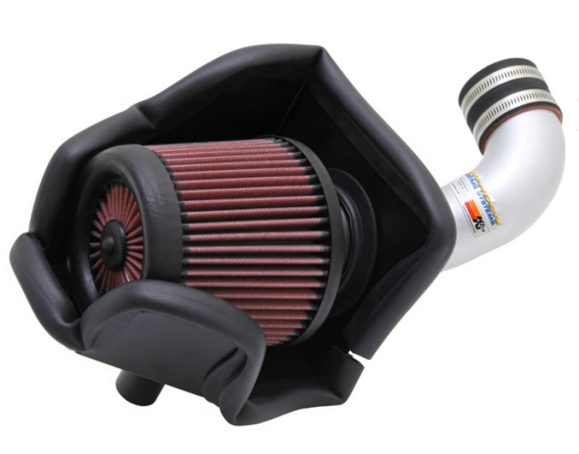 Picture of K&N 11 Honda CR-Z 1-5L L4 Silver Typhoon Short Ram Intake