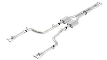 Picture of Borla 11 Dodge Challenger SRT8 Coupe AT-MT 5-6spd 6-4L 8cyl ATAK SS Catback Exhaust