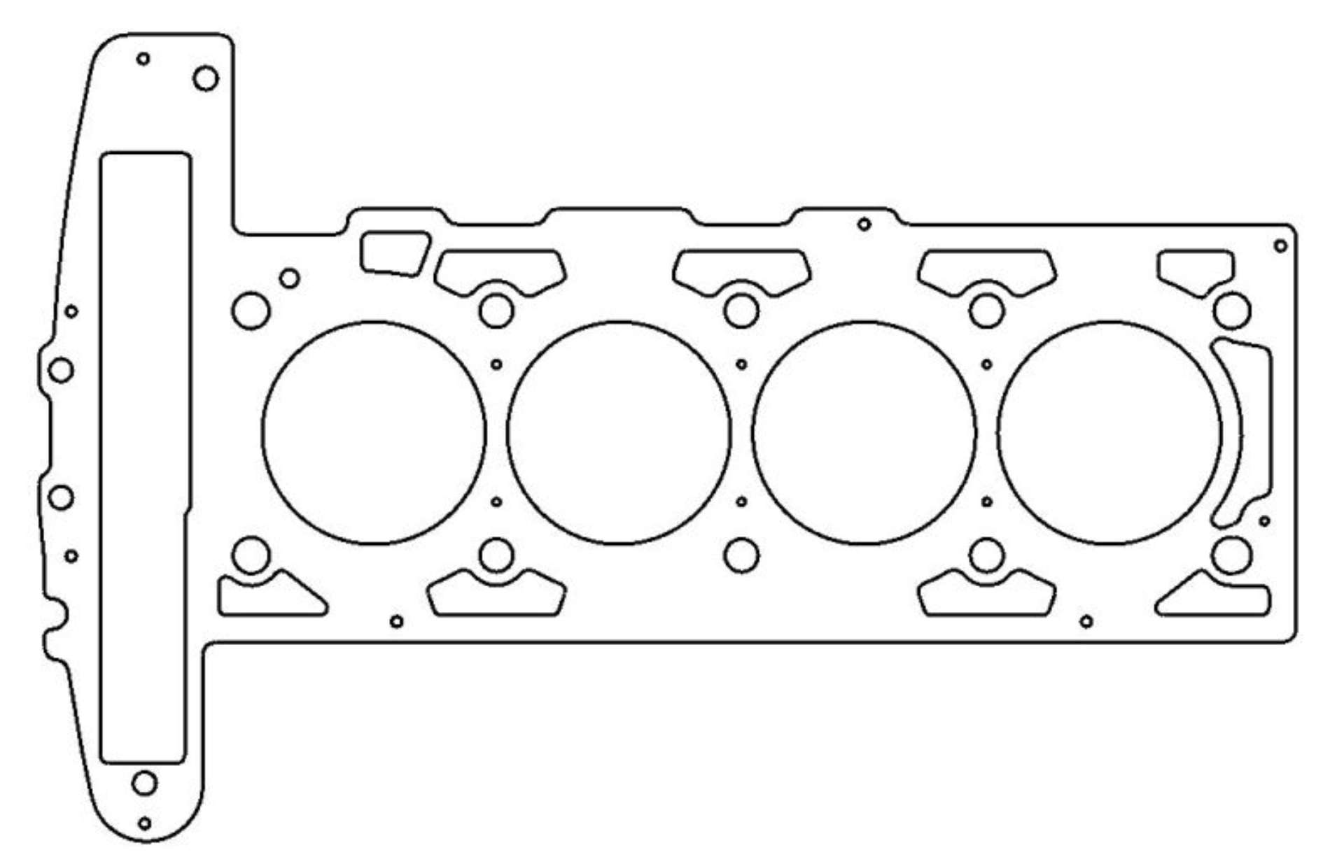 Picture of Cometic GM Ecotec 2-0L DOHC Turbo 87mm Bore -040 inch MLS Head Gasket