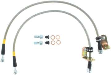 Picture of StopTech 03-08 Hyundai Tiburon Front Stainless Steel Brake Lines