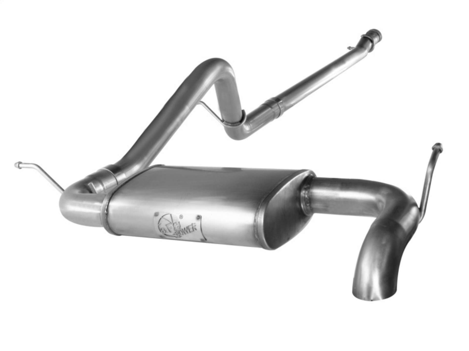 Picture of aFe MACHForce XP Exhausts Cat-Back SS-409 EXH CB Jeep Wrangler 2012 V6-3-6L 4 Dr