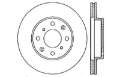 Picture of StopTech 90-00 Honda Civic - 90-91 CRX Drilled Left Front Rotor