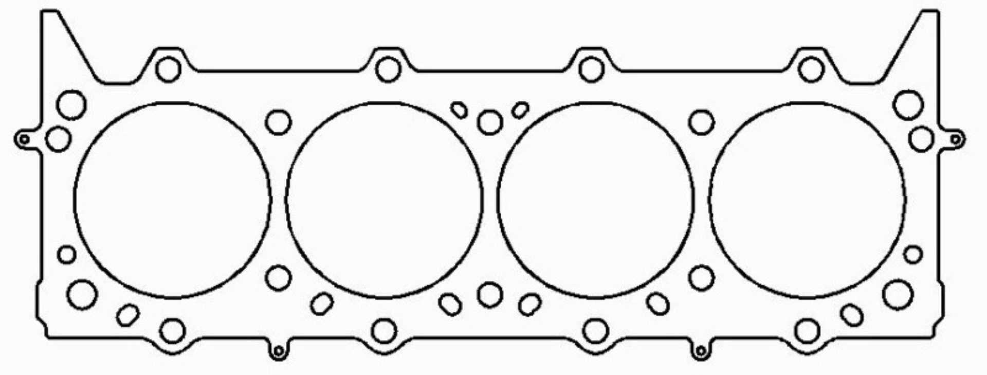 Picture of Cometic AMC 401 for Aftermarket Heads 4-380in Bore -040in MLS Head Gasket