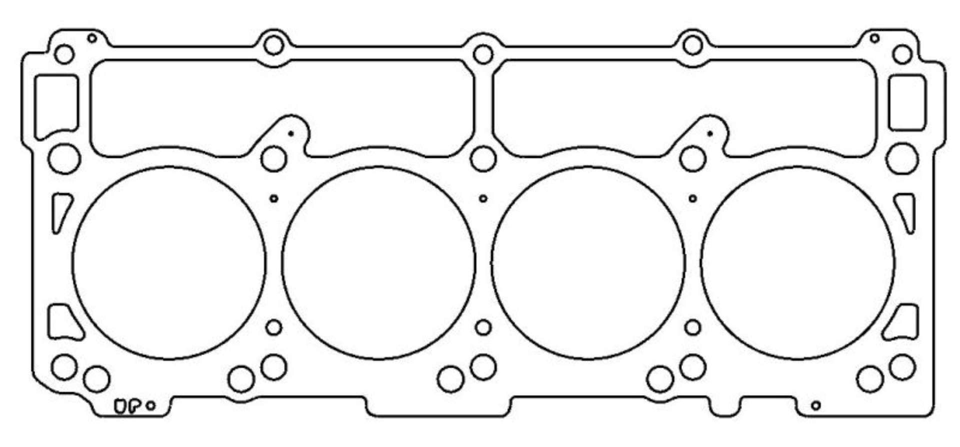 Picture of Cometic Chrysler 6-1L Alum Hemi 4-055in -040 thick MLS Head Gasket