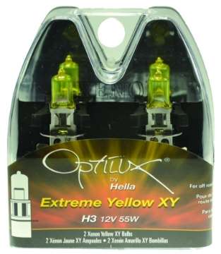 Picture of Hella Optilux H3 12V-55W XY Extreme Yellow Bulb