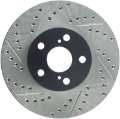 Picture of StopTech 03-08 Pontiac Vibe - 05-09 Scion tc Right Front Slotted & Drilled Rotor