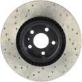 Picture of StopTech 04-09 Audi S4 Drilled Left Front Rotor