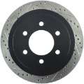 Picture of StopTech 04-09 Ford F150 - 06-08 Lincoln Mark LT Rear Right Slotted & Drilled Rotor