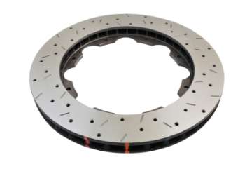 Picture of DBA 09-24 Nissan GTR Rear 5000 Series Drilled & Slotted Ring