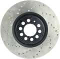 Picture of StopTech 00-06 Audi TT Right Front Drilled Rotor