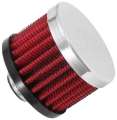 Picture of K&N Clamp On Rubber Base Crankcase Vent Filter 0-375in Flange ID x 2in OD x 1-5in Height