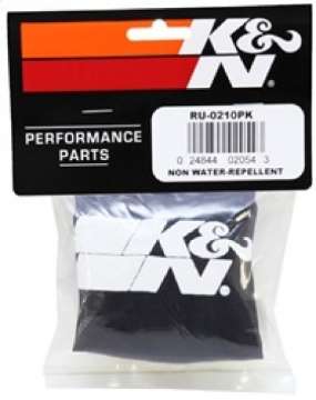 Picture of K&N Precharger Air Filter Wrap Black for 68-72 Honda CB350-CL350 - 87-02 Yamaha YFZ350 Banshee