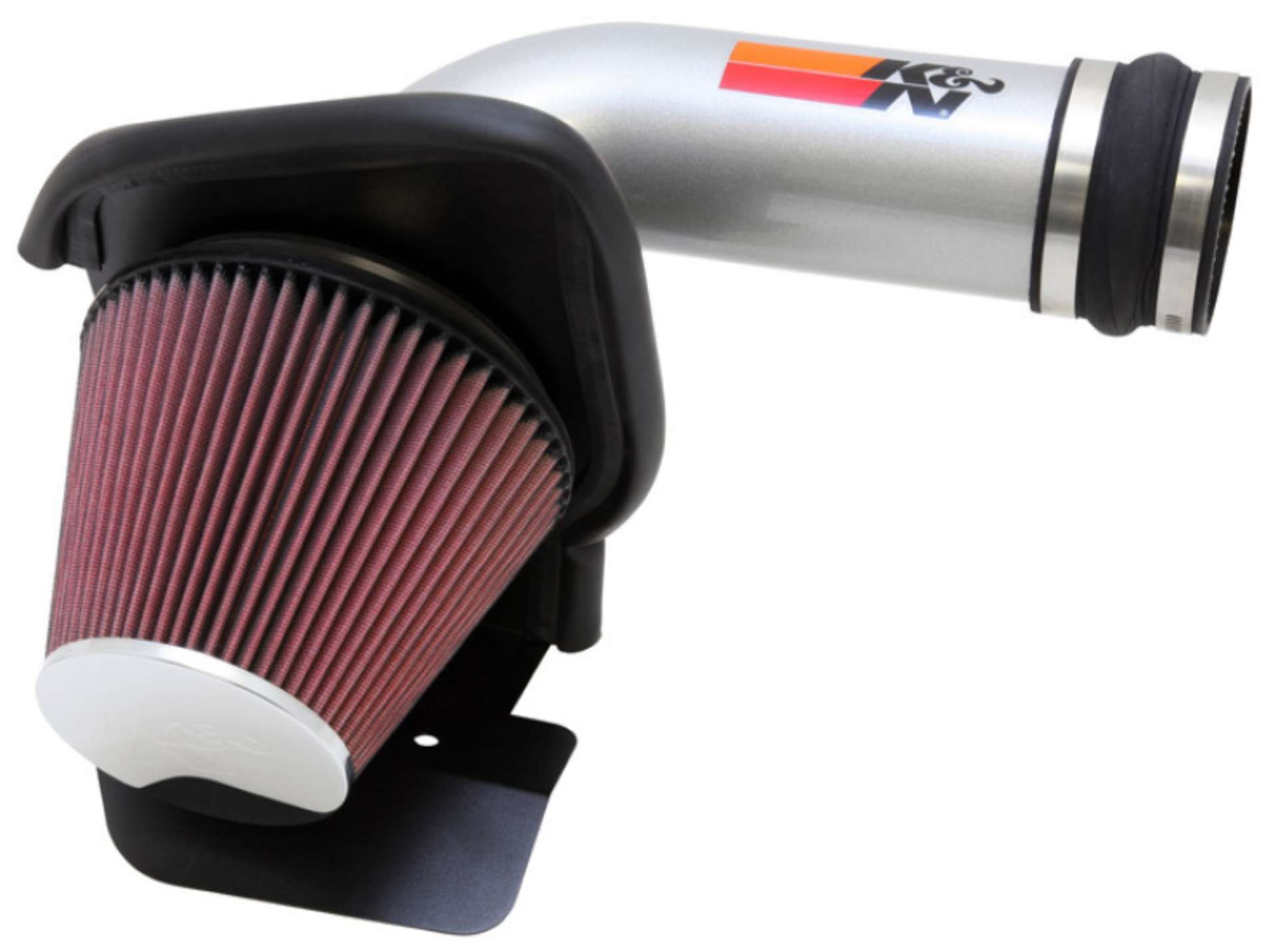 Picture of K&N 11 Ford Taurus SHO 3-5L V6 Silver Typhoon Cold Air Intake