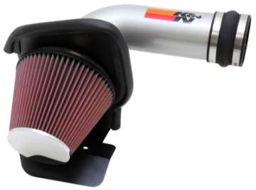 Picture of K&N 11 Ford Taurus SHO 3-5L V6 Silver Typhoon Cold Air Intake