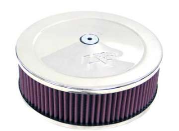 Picture of K&N Standard 9in Red Custom Air Cleaner Assembly