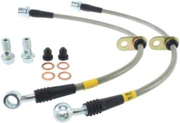 Picture of StopTech 00-05 Toyota MR2 Spyder Front Stainless Steel Brake Lines