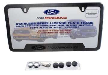Picture of Ford Racing Stainless Steel Ford Performance License Plate Frame