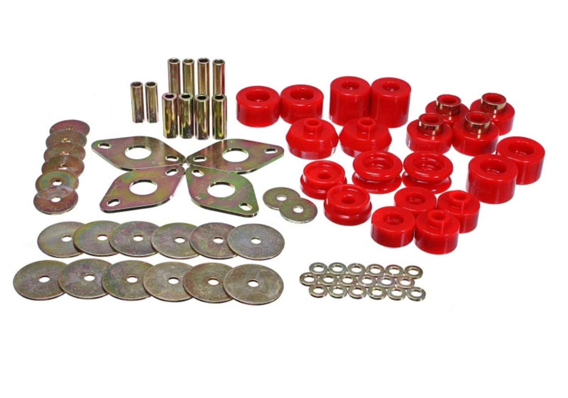 Picture of Energy Suspension 00-02 Toyota 4-Runner 2WD-4WD Red Body Mount Bushing Set