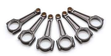 Picture of Manley Nissan GT-R 3-8 VR38DETT 300M Alloy L-W Turbo Tuff Pro Series Tri Beam Connecting Rod Set