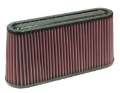 Picture of K&N Universal Air Filter Carbon Fiber Top 12in Flange ID x -875in Flange Length x 5-75in Height