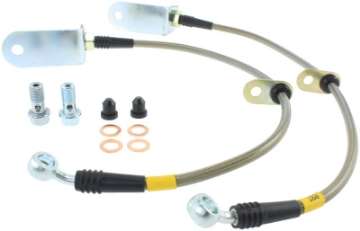 Picture of StopTech 06-09 Honda Civic EX Rear SS Brake Lines