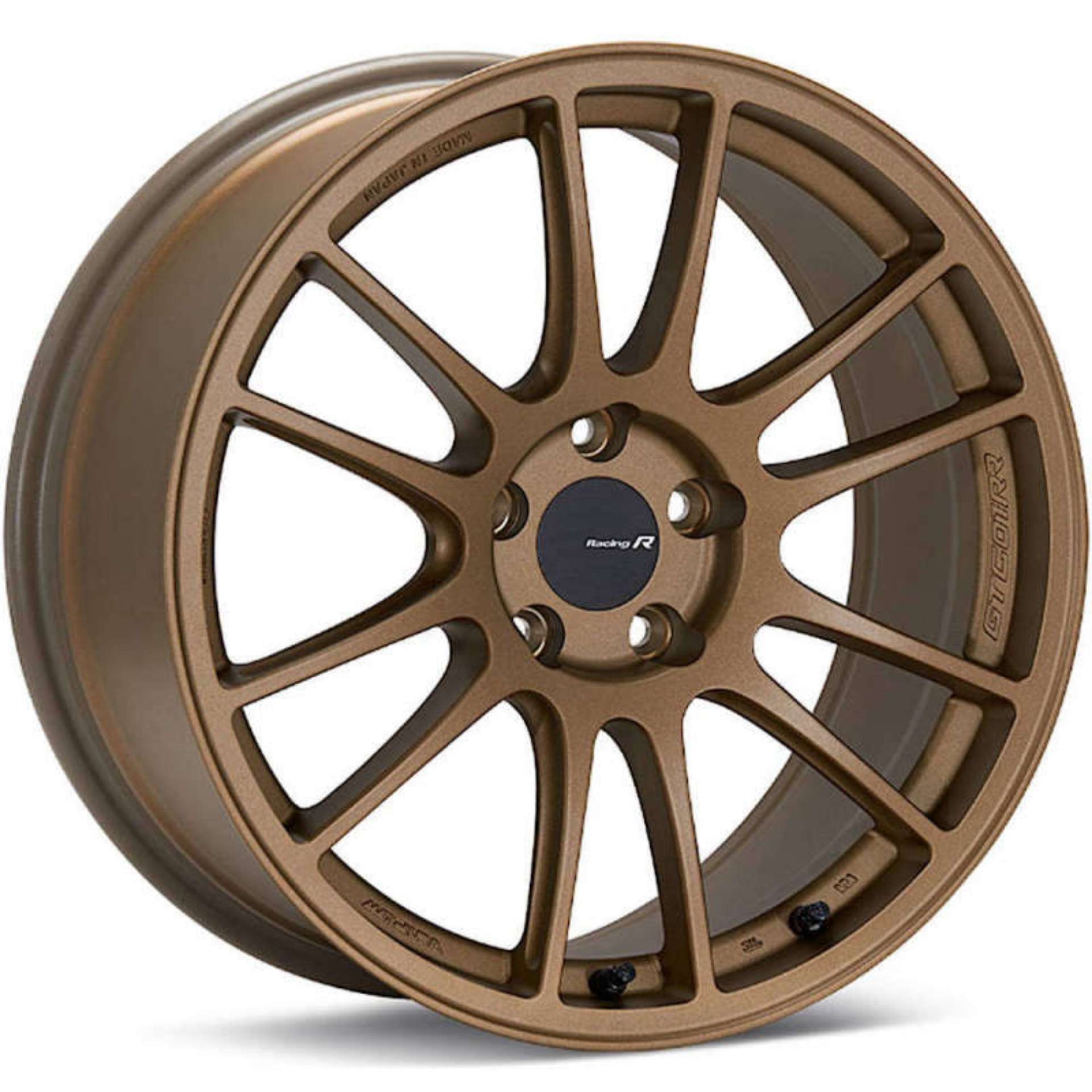 Picture of Enkei GTC01RR 18x9-5 5x114-3 35mm Offset Titanium Gold Wheel *Will not fit STI* *Special Order*