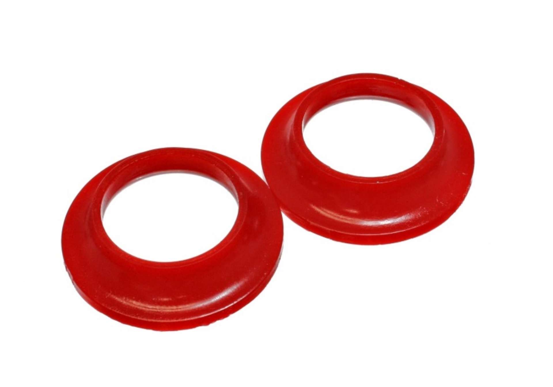 Picture of Energy Suspension 91-96 Chevrolet Full Size Red Rear Upper Coil Spring Isolators