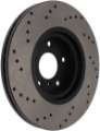 Picture of StopTech 08-09 Infiniti EX35 - 05-08 G35 - 09 G37 - 06-09 M35-M45 Drilled Left Front Rotor