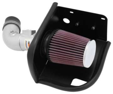 Picture of K&N 11-12 Ford Fiesta 1-6L L4 Silver Typhoon Performance Intake