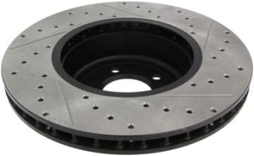 Picture of StopTech 08-09 BMW 535 Series - 04-09 545i-550i-645Ci-650i Slotted & Drilled Right Front Rotor